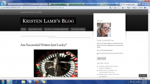 Kristen Lamb's Blog-Screenshot