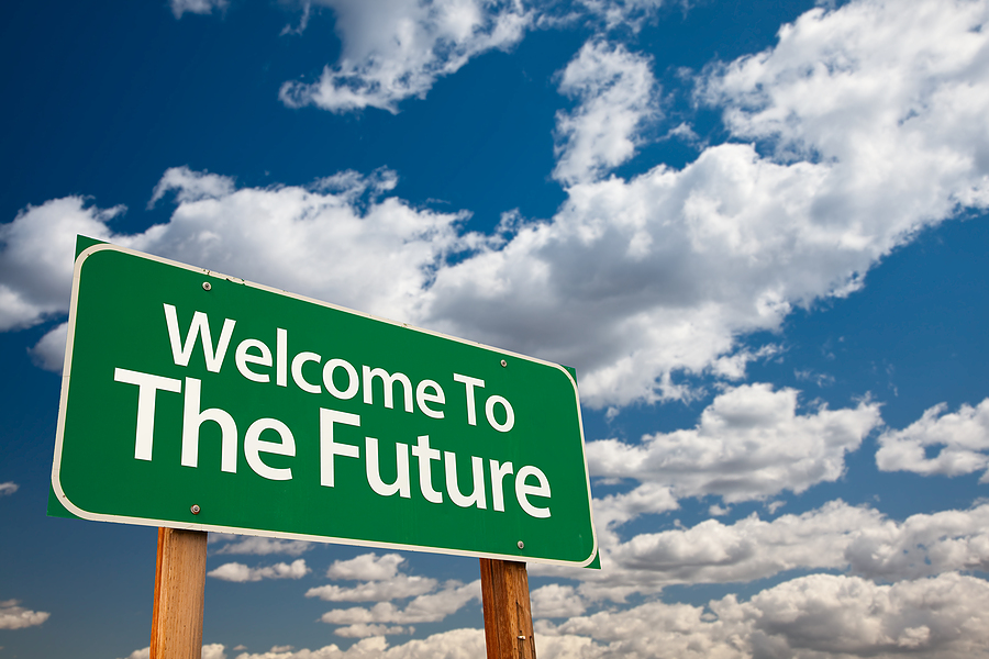 bigstock_Welcome_To_The_Future_Green_Ro_11944688